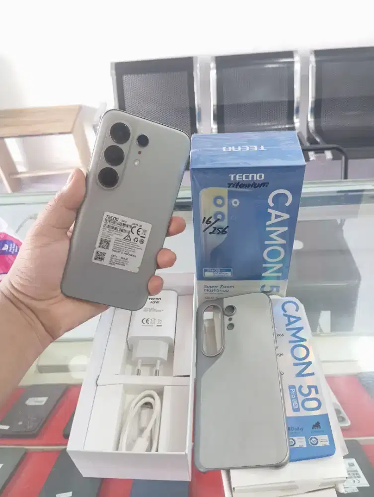 TECNO CAMON 50 PRO 5G RAM 8+8=16GB MEMORI 256GB..PEMAKAIN 3 MINGGU