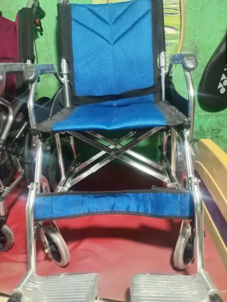 Kursi roda gea almunium semi trevel