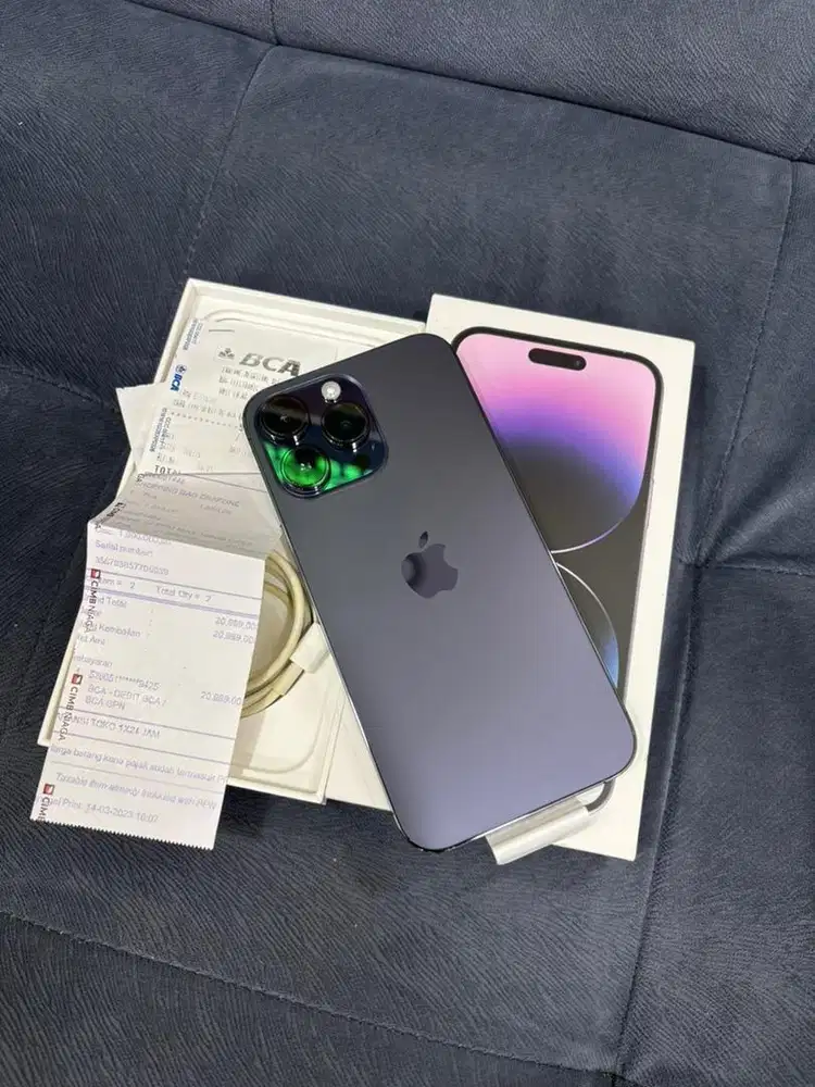 Iphone 14 promax 128gb second ibox PA/A fullset original