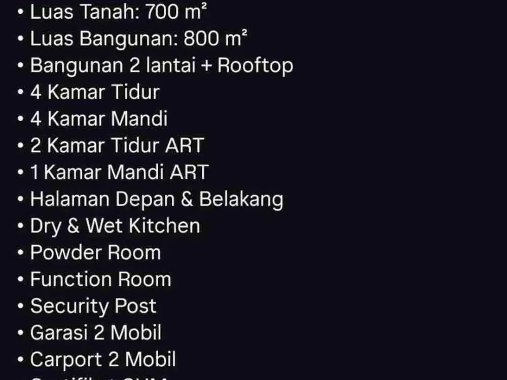 Rumah Bagus Kebayoran Baru