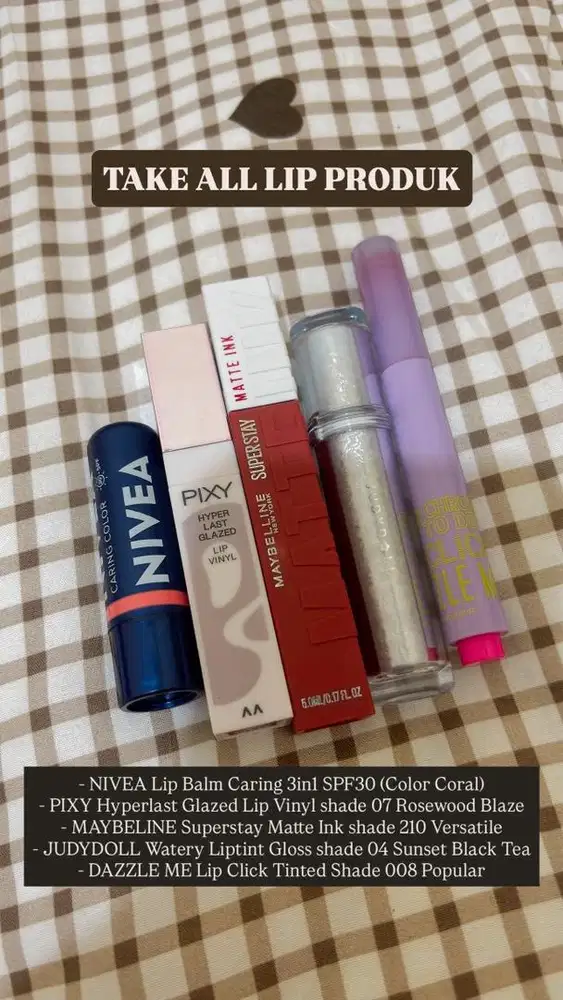 TAKE ALL LIP PRODUCT