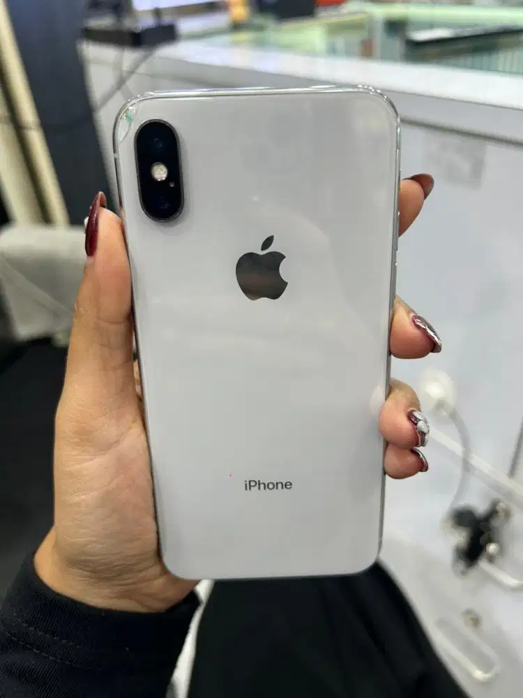 iphone x 64 silver
