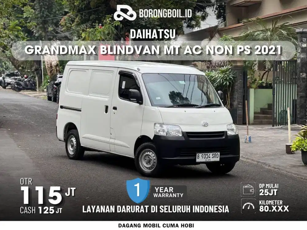 Termurah || Daihatsu Grandmax 1.3 MT AC Blindvan 2021