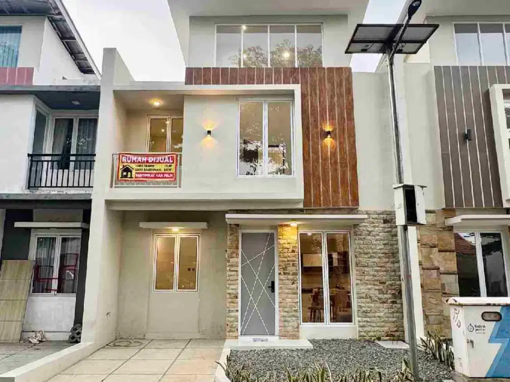 Jual Rumah Bagus Murah 2 lantai Accola Park Serpong Tangerang Selatan