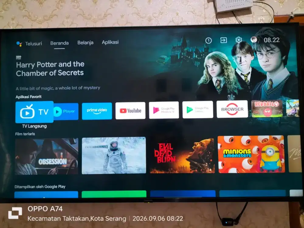 TV ANDROID 55 INCH