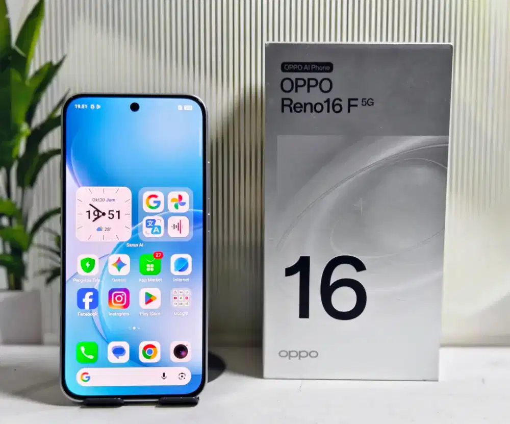 OPPO RENO 16 F 5G || 8/256 || SECOND / BEKAS
