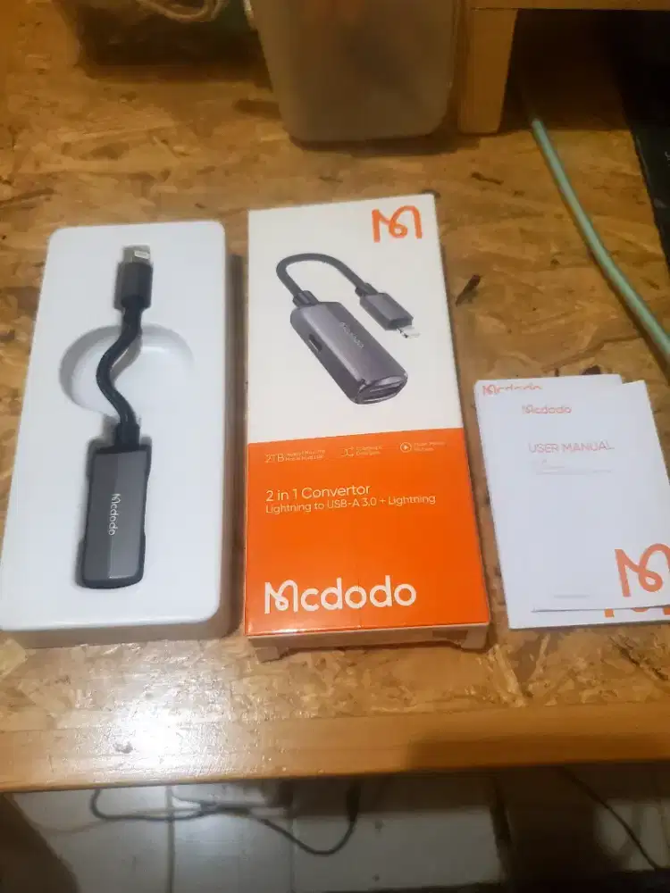 Mcdodo 2in1 lightning Otg Converter 2690 for iphone