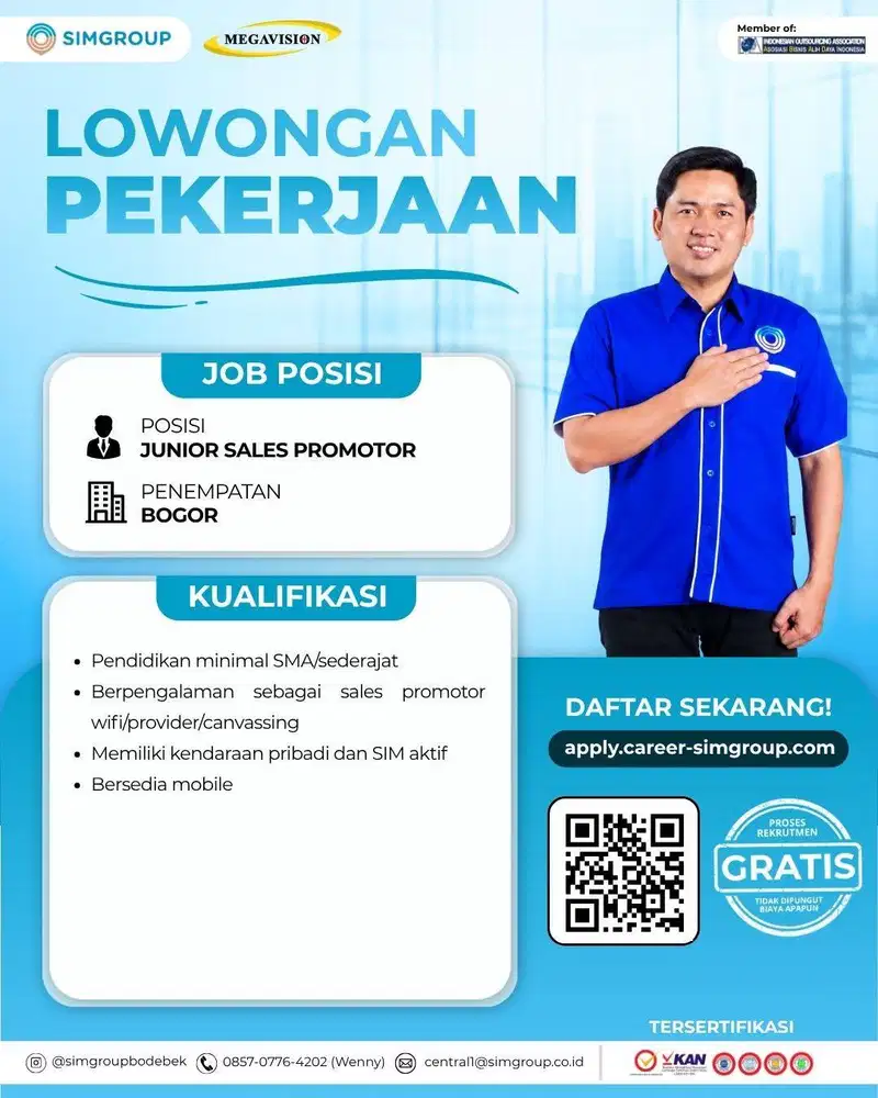 SALES PROMOTOR WIFI