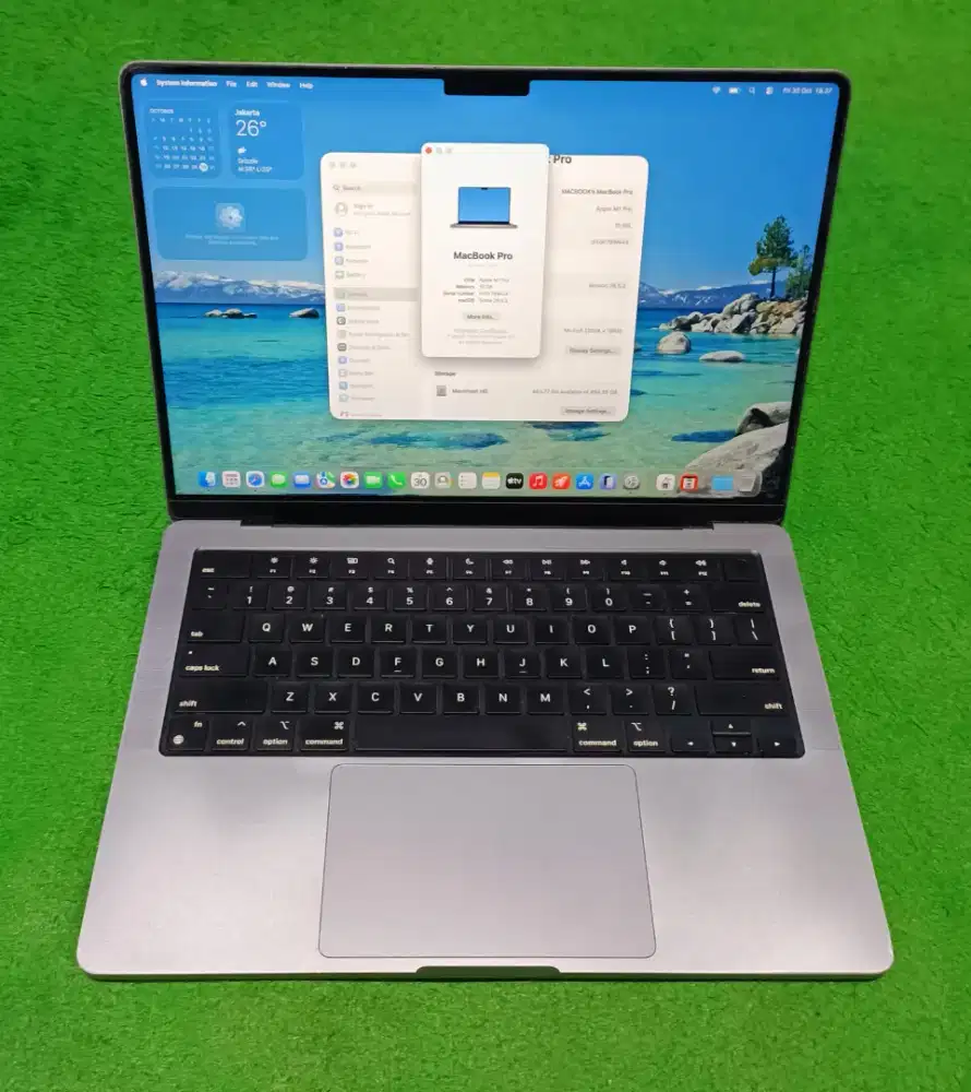 Apple MacBook M1 Pro 2021 14inch M1 16/512 GB Grey Murah