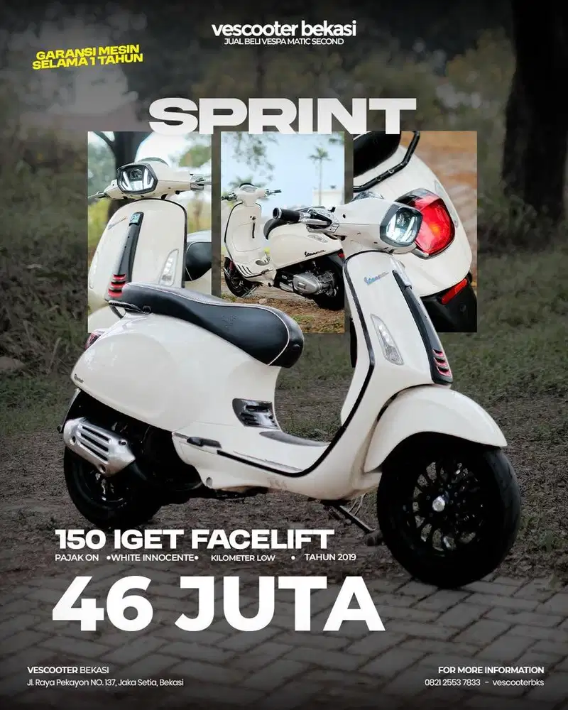 VESPA SPRINT 150 IGET ABS FACELIFT 2019