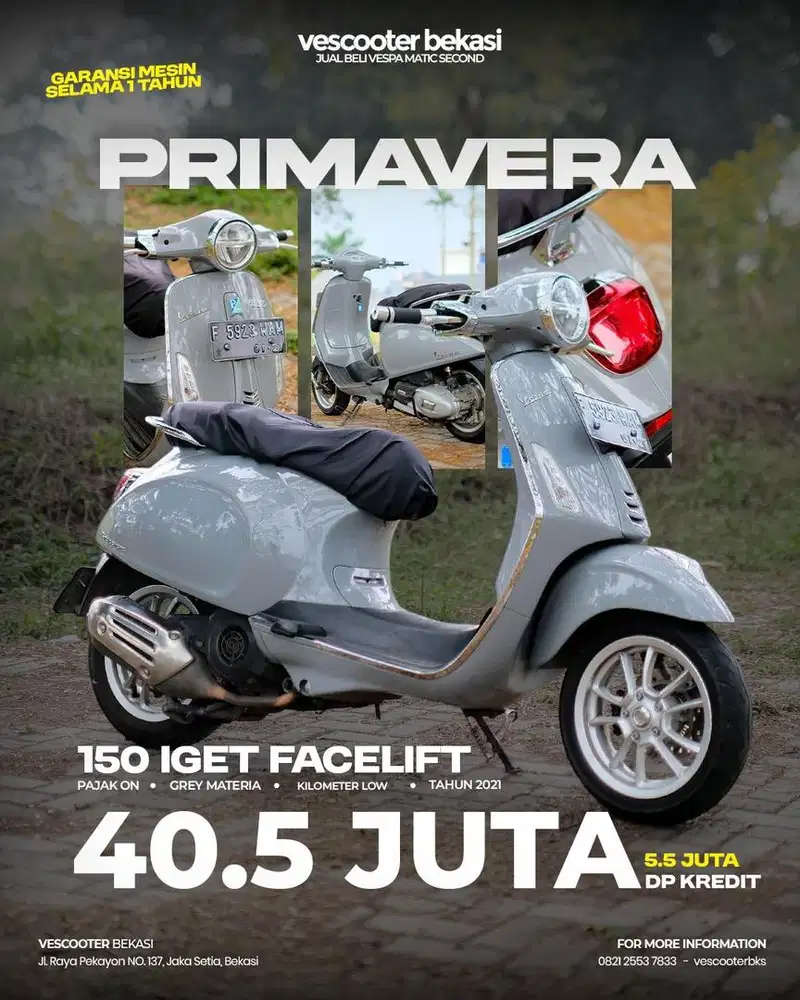 VESPA PRIMAVERA 150 IGET ABS FACELIFT 2021