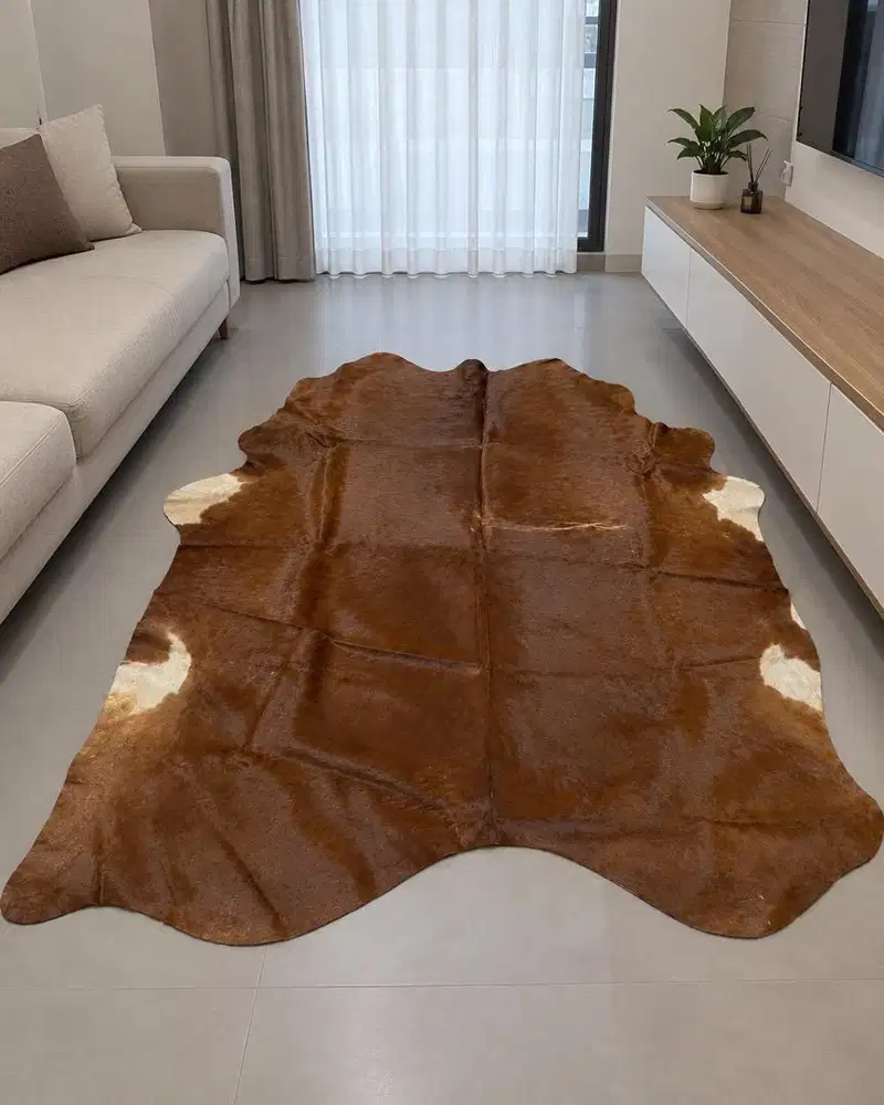 KARPET KULIT SAPI BERAZIL ASLI