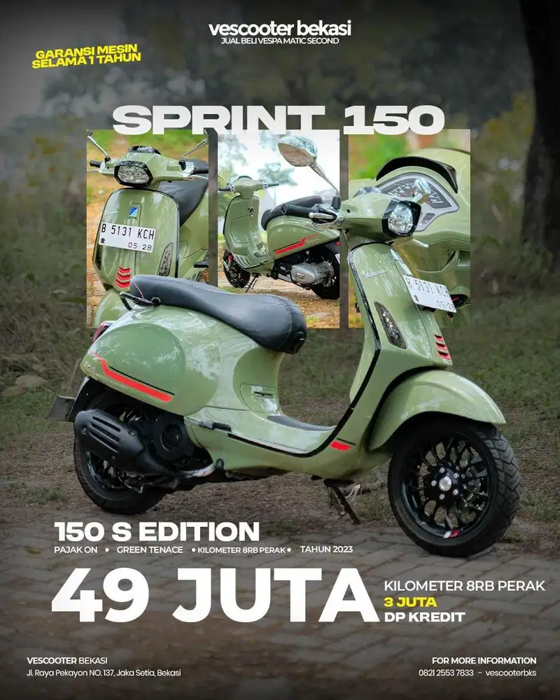 VESPA SPRINT 150 S EDITION 2023