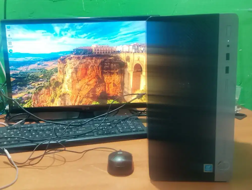 PC hp prodesk 400 G4 MT ram 8gb HDD 500gb windows 11