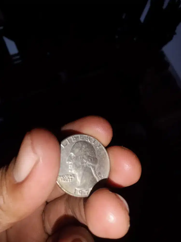 liberty 1971 one dollar coin langka