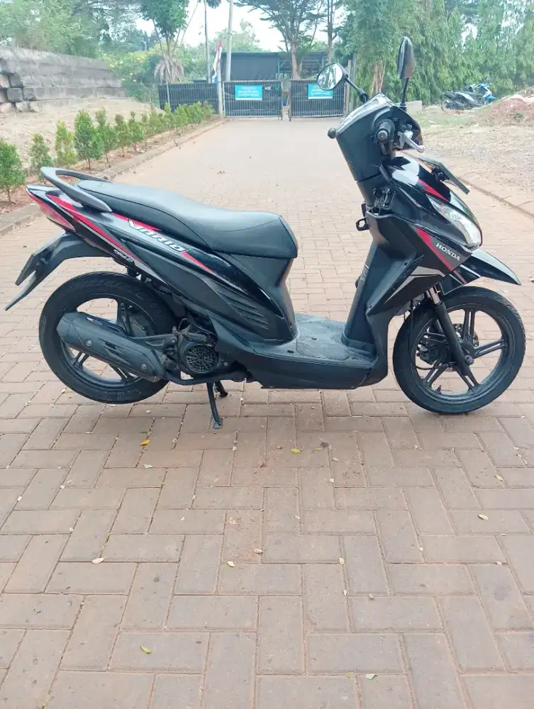 Honda Vario 110 LED 2018 fulori mulus pajak panjang mesin super alus