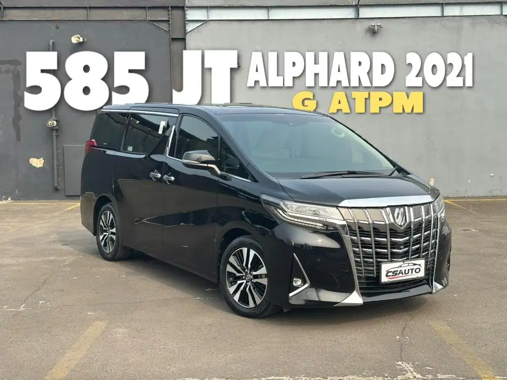 Toyota Alphard 2021 G ATPM Hitam Anniversary