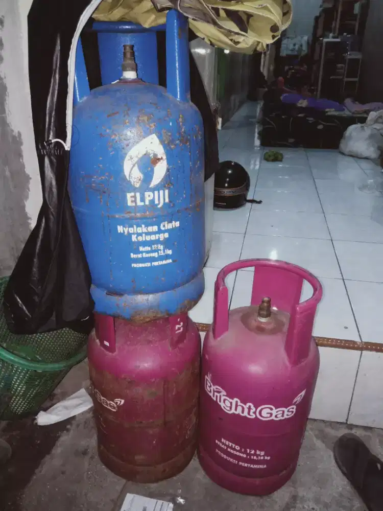 Tabung LPG elpiji bright gas 12kg