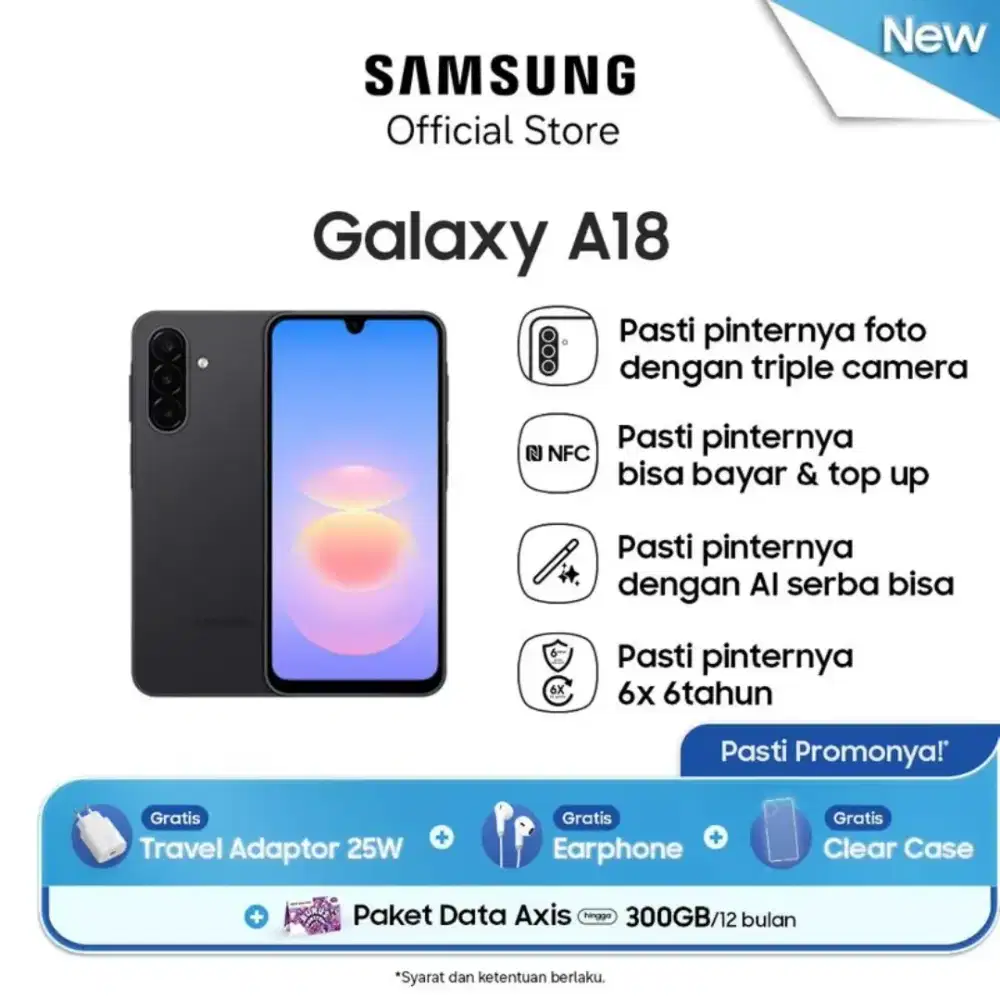Galaxy A18 LTE NFC 2026