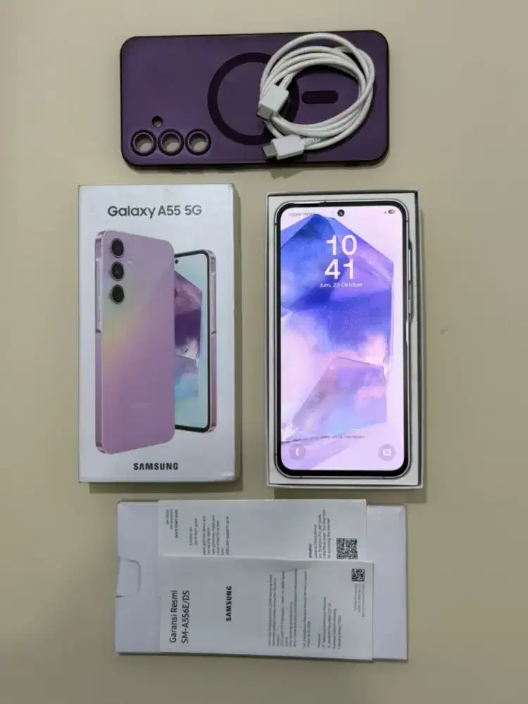 Samsung A55 8/256 - Lilac - Resmi Indo