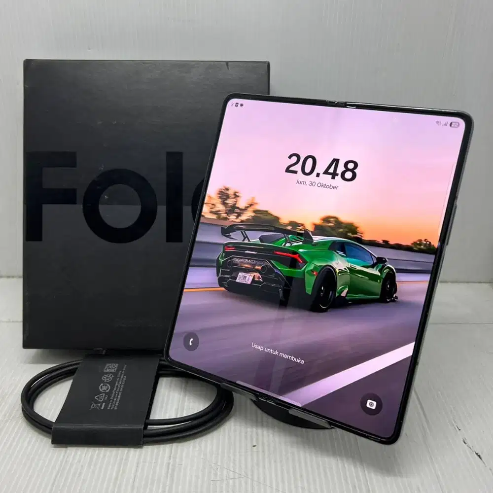 HOT SALE! SAMSUNG GALAXY Z FOLD 4 5G 12/256 GRAYGREEN LENGKAP SEIN
