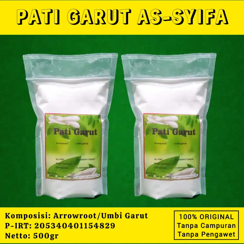 Tepung Pati Garut