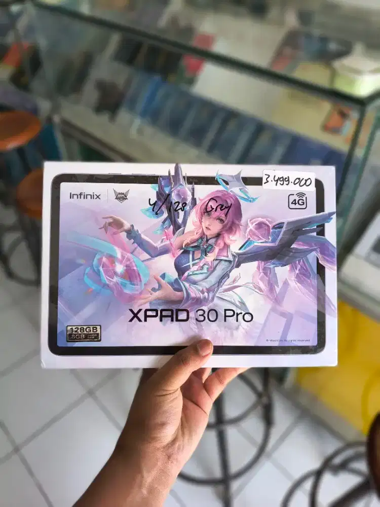 INFINIX XPAD 30 PRO 4G 4/128 NEW SEGEL PROMO TERMURAH BISA COD