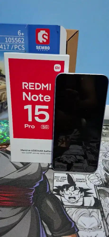 Dijual Xiaomi Redmi Note 15 Pro 8/256GB Full Set