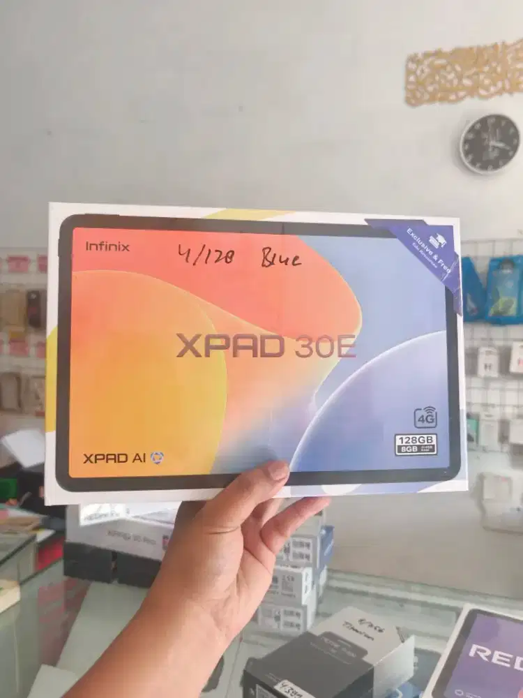 INFINIX XPAD 30E 4G 4/128 NEW SEGEL PROMO TERMURAH BISA COD