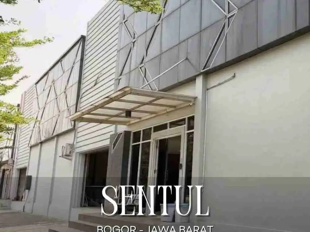 DIJUAL MURAH !!
GUDANG/PABRIK DAN KANTOR KAWASAN INDUSTRI
Sentul - Bogor, Dekat Exit Toll