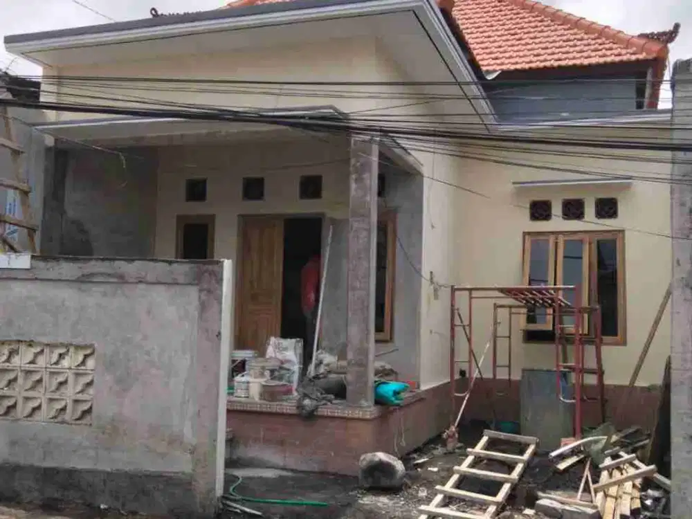 Dijual rumah baru tahap pengerjaan sudah 95,% Lokasi buana raya Padang sambian Denpasar