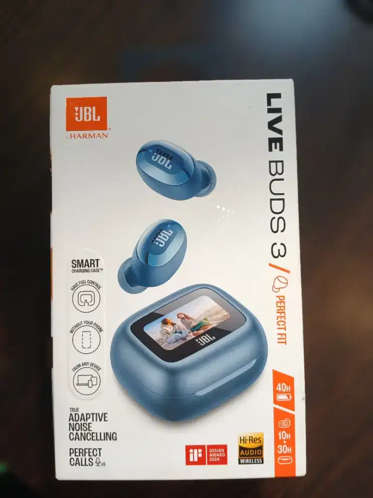 JBL Live Buds 3 True Wireless TWS ANC 40Hrs Playback Wireless 6 Mics