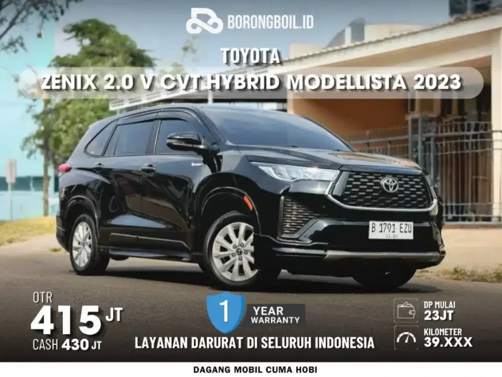 [LOW KM] Toyota Kijang Innova Zenix V AT Hybrid Modellista 2023/2024
