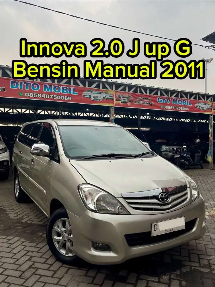 Toyota Kijang Innova 2011 Bensin