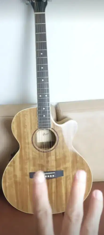 Gitar akustik electrik cort sfx dou nat