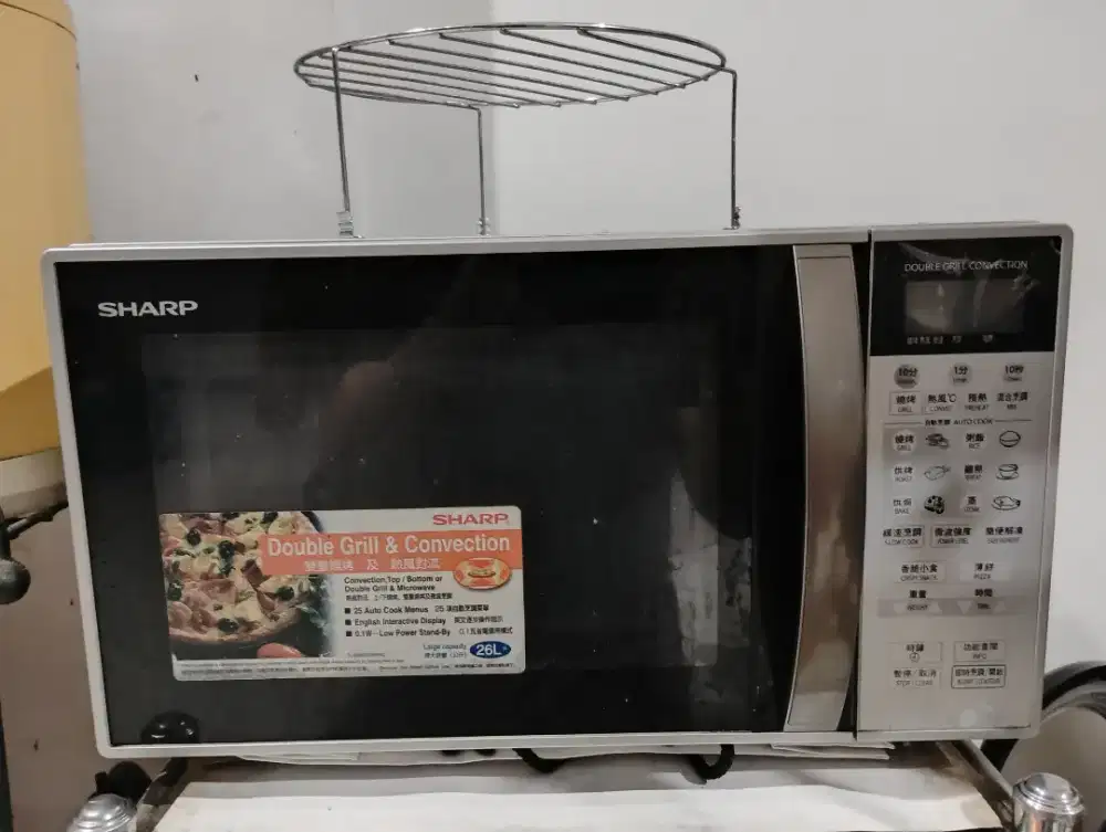 Double grill convection Microwave oven Sharp R-898M(S)