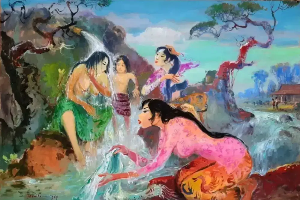 Lukisan karya Hendra Gunawan