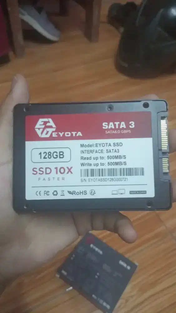 jual SSD 128GB merek eyoto