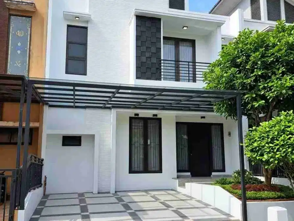 Rumah Standar Halaman Belakang Luas Puspita Loka BSD city