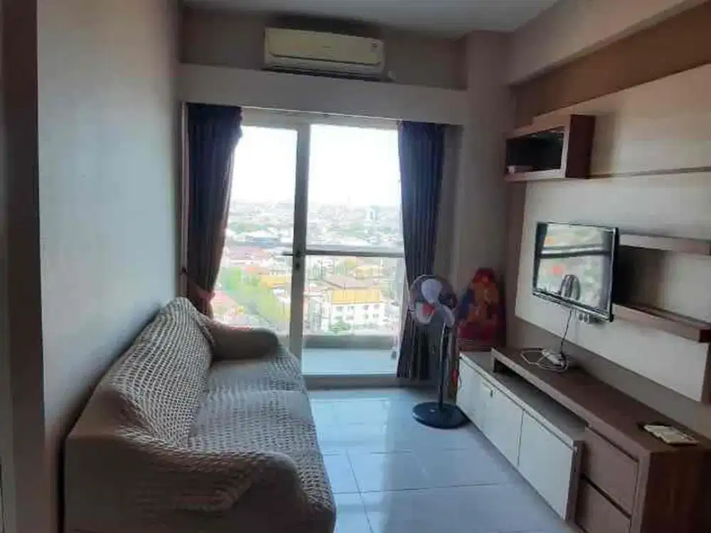 Butuh Cepat Laku 2BR Puncak Dharmahusada Luas 56 Furnish Siap Huni Invest Dkt Unair,ITS