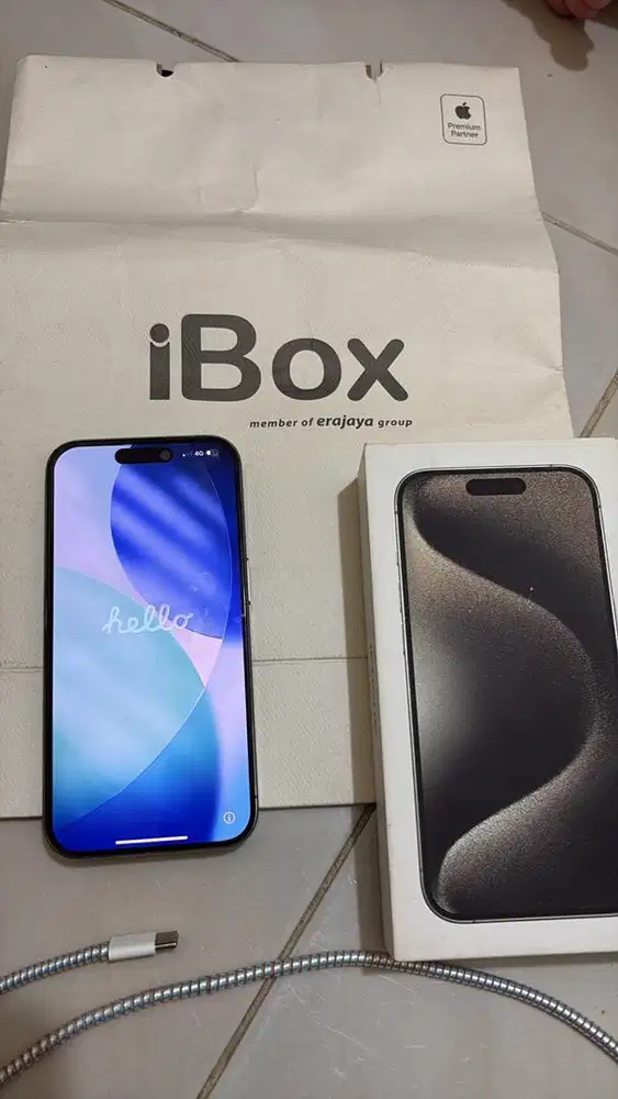Iphone 15 Pro 256GB second IBOX natural titanium