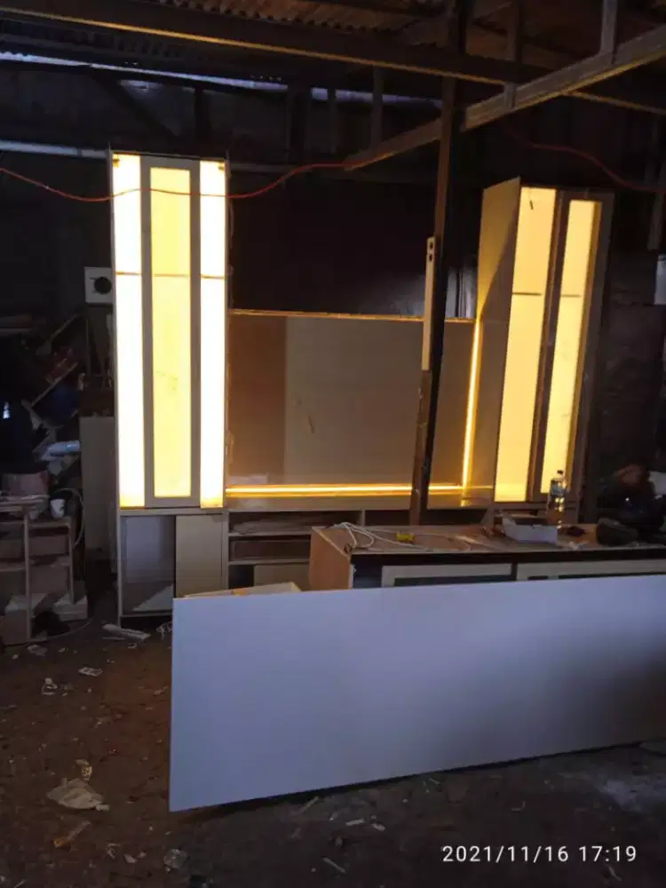 Kitchenset,meja tv,lemari,custom