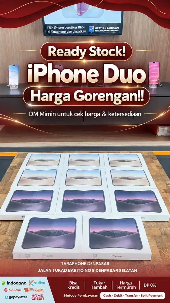 Iphone duo 512gb resmi indonesia