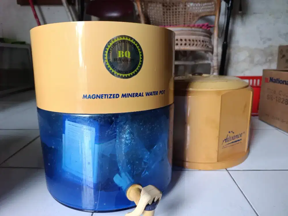 Dijual water pot advance magnetized fresh and clean mineral water