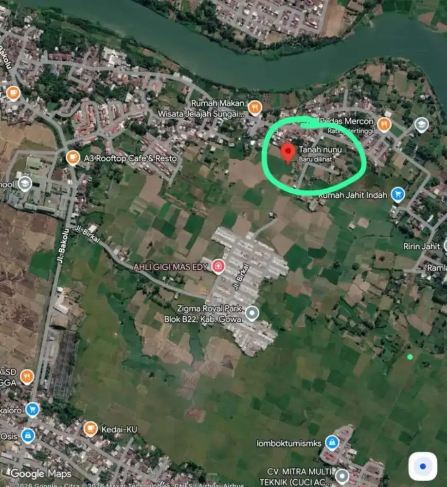 Dijual tanah cepat luas 180 m/segi