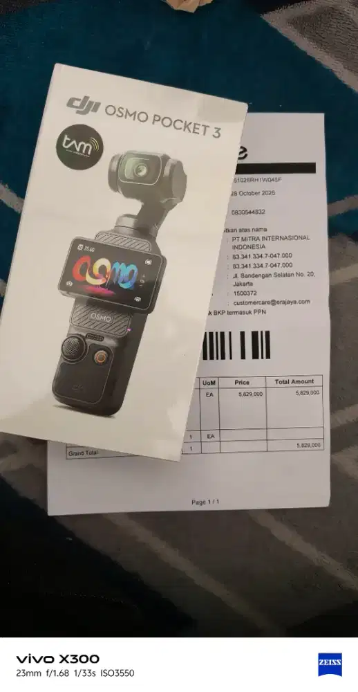 DJI Osmo Pocket 3 BNIB