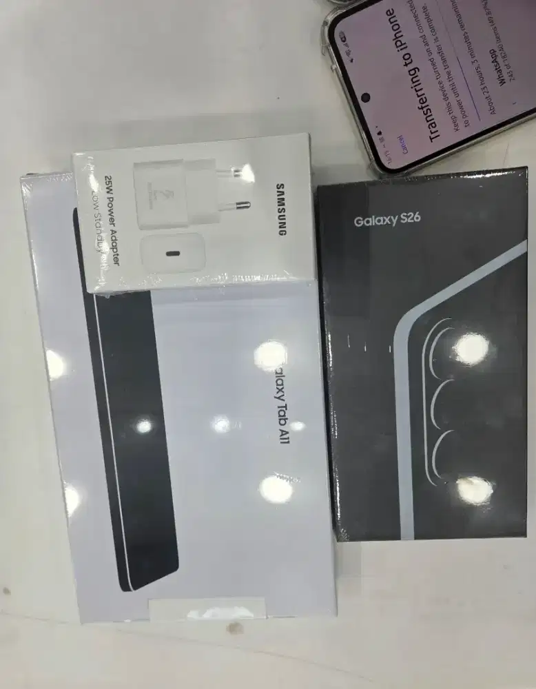 NEW SAMSUNG GALAXY S26 BASIC 12/256GB FREE SAMSUNG GALAXY TAB A11