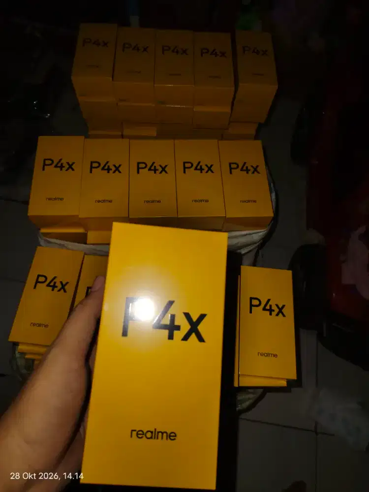 realme P4x 4/128 baru garansi resmi