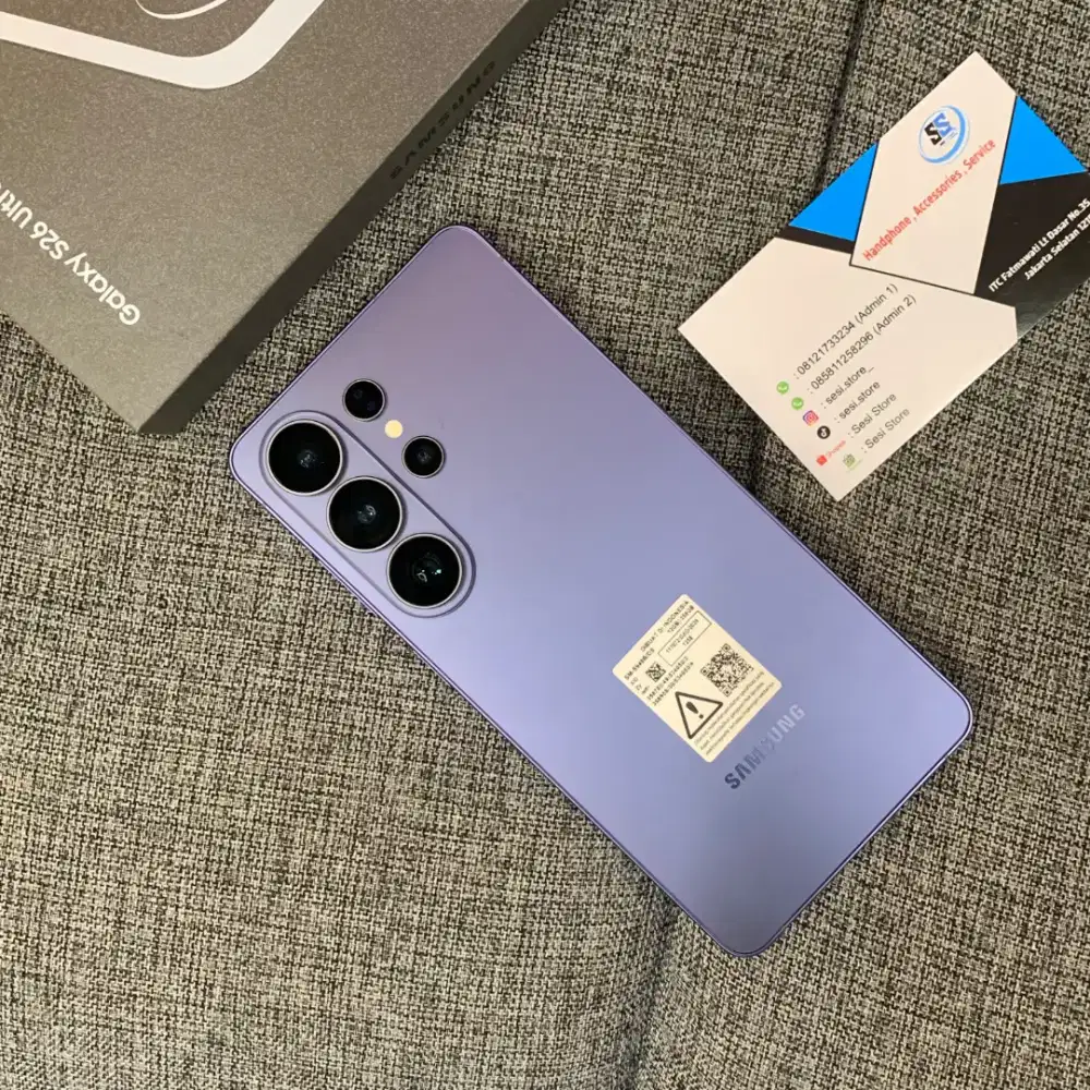Samsung S26 Ultra 12/256gb Garansi On 2027