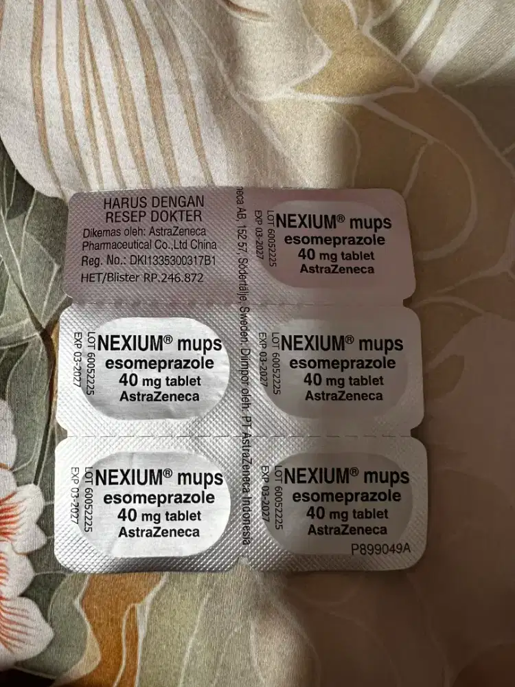 Obat Nexium mups esomeprazole asam lambung GERD